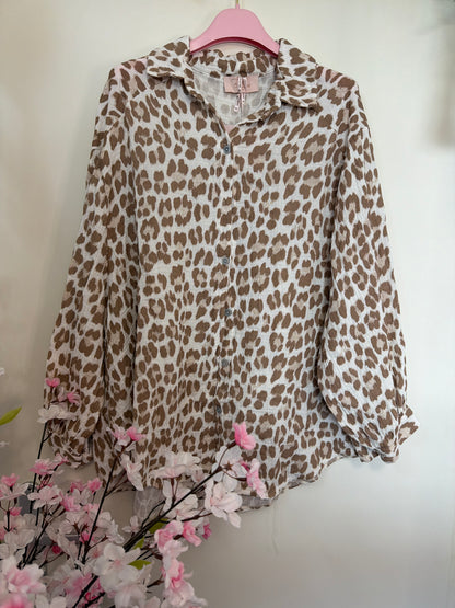 Musselin Bluse Leo